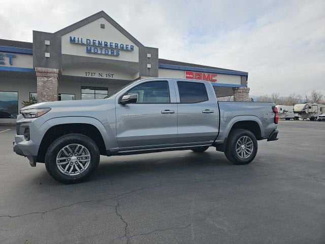 2026 Chevrolet Colorado LT in Sterling Gray Metallic — front three-quarter view