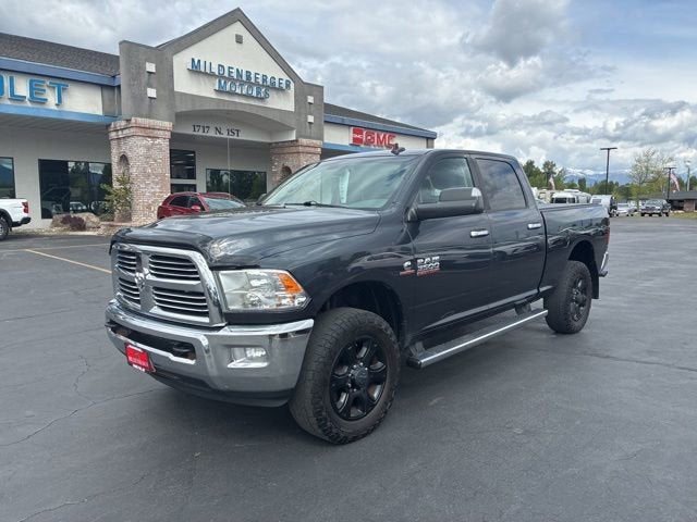 2014 RAM 3500 Big Horn in Black — front three-quarter view